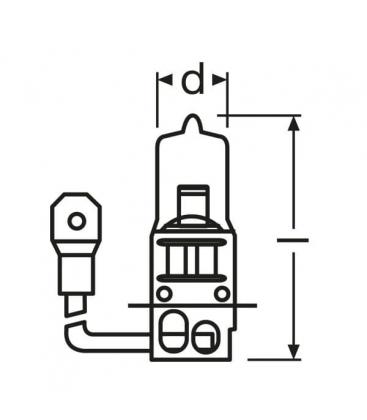 Truckstar PRO 24V H3 70W PK22s Bulb - Ampoules pour camions 1191-2803
