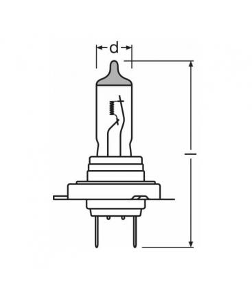 Lampadina Truckstar PRO H7 70W PX26d 24V - Lampadine per camion 1194-2815