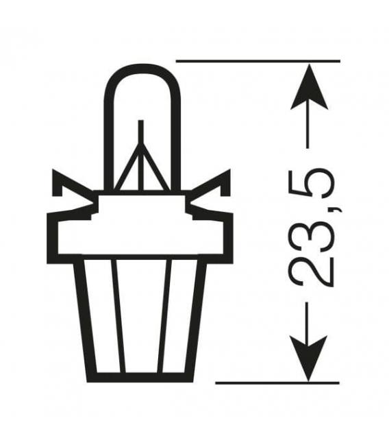24V Lkw-Glühlampe 2741MF 1.2W B8.5d - Leistungsstarke Beleuchtung – foto