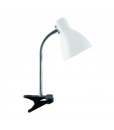 KATI E27 White CLIP Unique, Stylish Desk Lamp 12175-32155