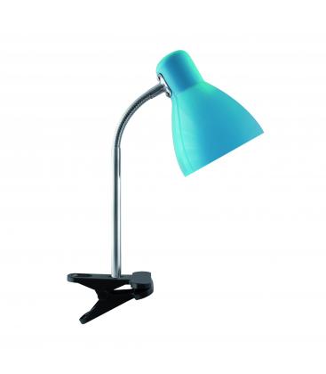 KATI E27 Blue CLIP Einzigartige, stilvolle Schreibtischlampe 12177-32157