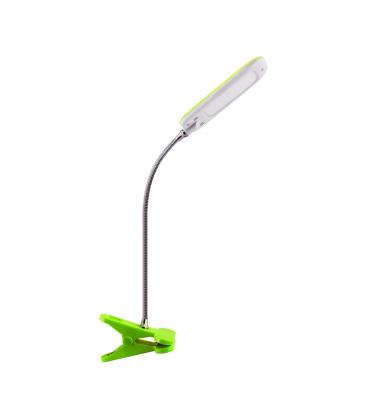 Lampada da tavolo a LED DORI Verde giocoso, clip 12182-32162