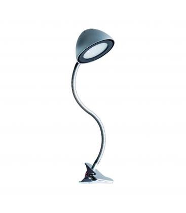 RONI Flex Clip-On Silver LED Lamp Illuminez votre bureau 12189-32168