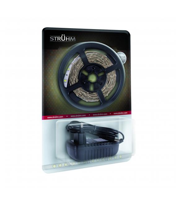 Bande Lumineuse LED 12V 14.4W Blanc Chaud Longueur 3m – Photo