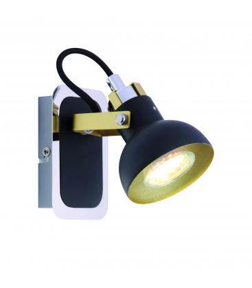 Luminaire noir MARIO GU10 1D Une solution d'éclairage unique 12269-32246