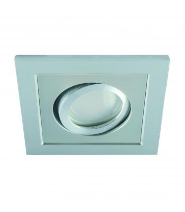 Elegante Luminaria Empotrable de Techo BORYS D GU10 Plata 220V, 50W 12372-32348