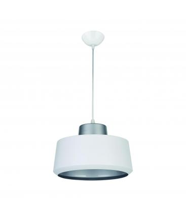 Luminaria Colgante PAULA Blanco Plata 220V, 60W 12423-32397