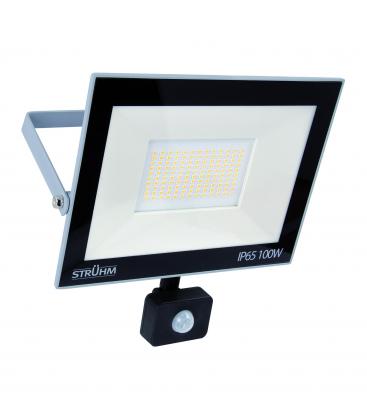 LED spotlight with motion sensor 100W Grey NW 12537-32506