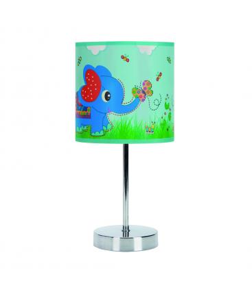 NUKA E14 Blue Table Lamp Beautiful Children's Design 12569-32533