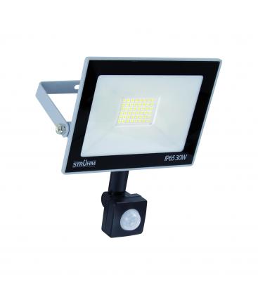 LED reflektor s senzorjem gibanja 30W siv 12626-32587