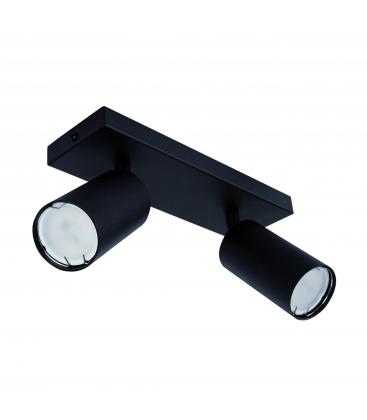 Apparecchio MANAM GU10 2L nero Soluzione illuminotecnica esclusiva 12682-32638