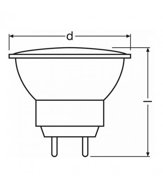 Decostar 35 TITAN 20W Halogen-Glühbirne GU4 – foto