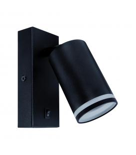 ZULA WLL GU10 nero (con interruttore)