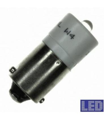 Ba9s S.LED Lampadina bianca 24-28V AC DC - Torcia Elettrica 4080-3285