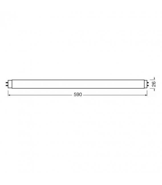 18W G13 BLB Black Light - UV sijalka – fotografija