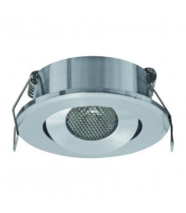 MATI C Luminaire encastré à LED 1,5W NW Finition chromée 12653-33463