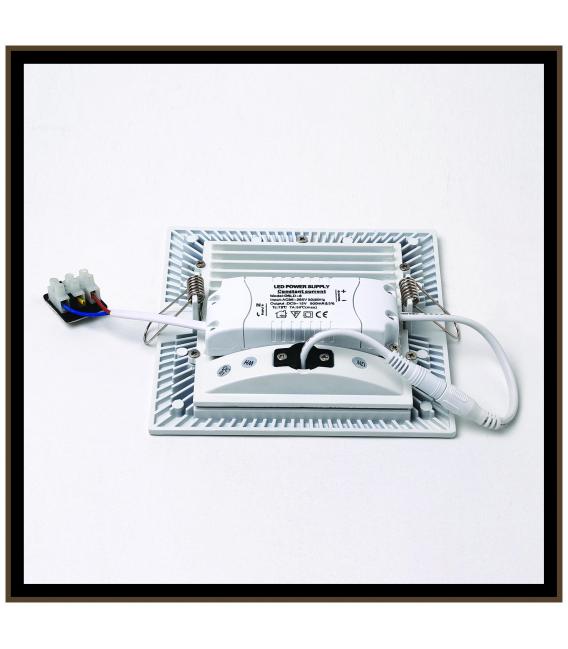 LED-Deckeneinbau-Downlight MILTON D 12W WW Weiß – foto
