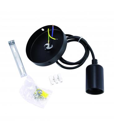 Viseča svetilka UNO E27 CLG črna 220V, 60W, Elegantna 12728-36758
