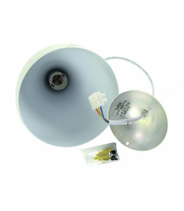 JUSTA White Pendant Luminaire 120V, 60W, E27 Base 12419-36773