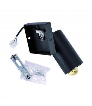 MANAM GU10 1D Black Luminaire - Solution 12681-36792
