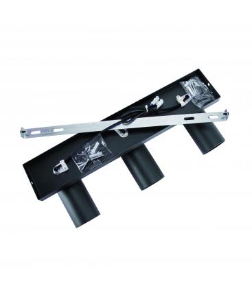 Apparecchio MANAM GU10 3L nero - Soluzione illuminotecnica esclusiva 12683-36800