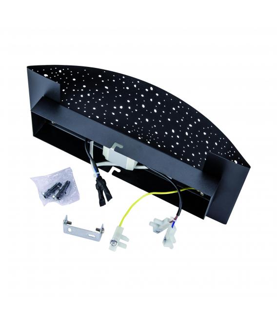 Apparecchio LED nero MIGO 5W - Effetto notte stellata – Foto