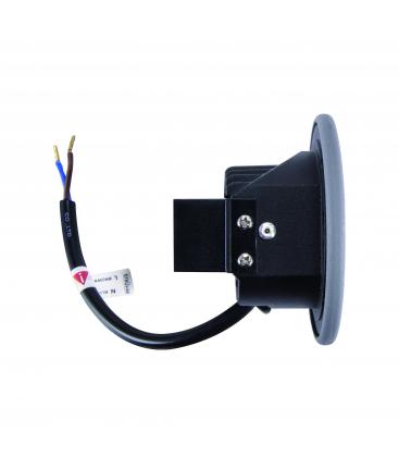 AZYL C 1,6W NW LED stenska svetilka vgradna siva 12813-36858
