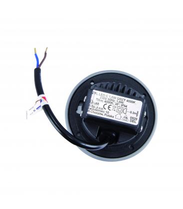 AZYL C 1,6W NW LED stenska svetilka vgradna siva 12813-36859