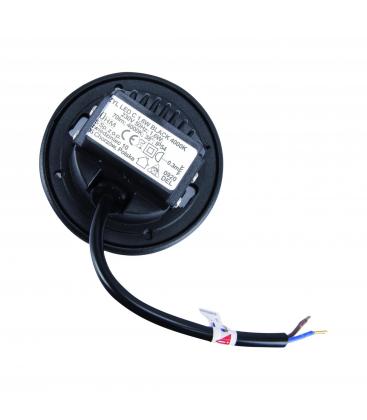 AZYL C 1,6W NW LED Applique da incasso Nero 12815-36863