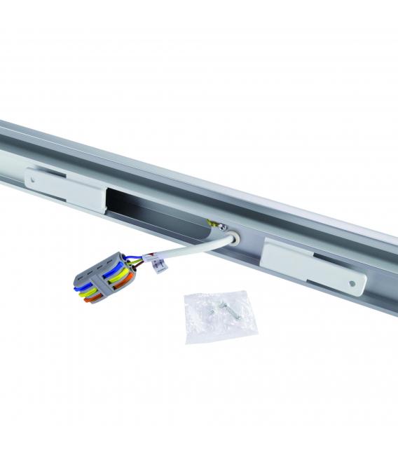 Luminaire linéaire à LED DIEGO 9W CCT Argent - Eclairage d'armoire à LED – Photo