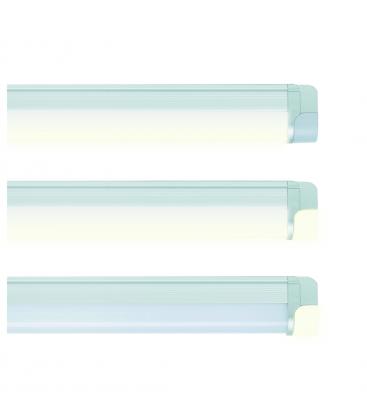 Luminaria LED lineal PLUSO 18 1W NW Plata - Doble potencia 12029-36893