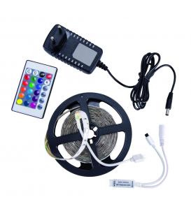 21,6W LATE 90 RGB IP65 3 meter, waterproof, 220V mains & remote