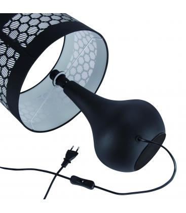 WANDA E14 Lámpara de mesa negra - Ilumina tu escritorio 12721-36945
