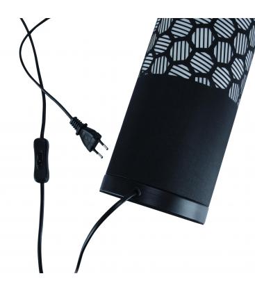 WANDA FOOT E14 Black Table Lamp - Illuminate Your Desk 12722-36947