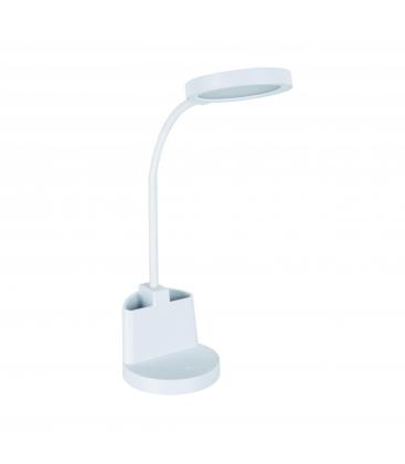 LABOR Lámpara de escritorio LED con 3 niveles de brillo y portalápices - Blanco 12740-36966