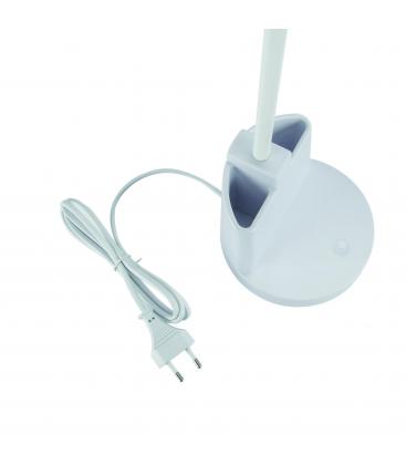 LABOR Lámpara de escritorio LED con 3 niveles de brillo y portalápices - Blanco 12740-36968