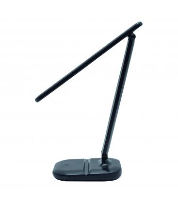 ZET Lámpara de escritorio LED en negro - Brillo y color ajustables 12645-36975