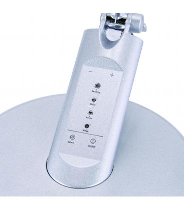 RAMZES Lámpara de Escritorio LED Plateada - Elección Premium para Usuarios 12805-36979