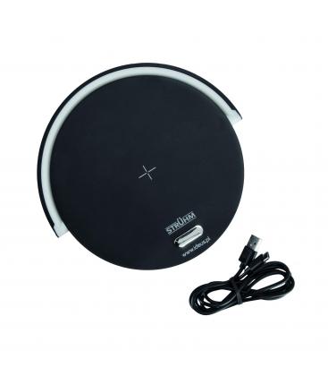 Chargeur de téléphone sans fil Lampe de table LED SATURN - Lampe de bureau unique 12778-36988