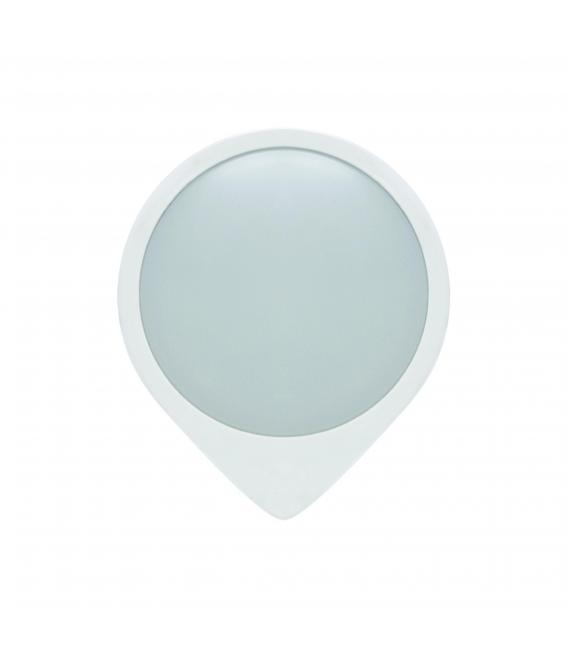 Luz nocturna LED con sensor de luz - Enchufable ELA 0,4W Blanco – foto
