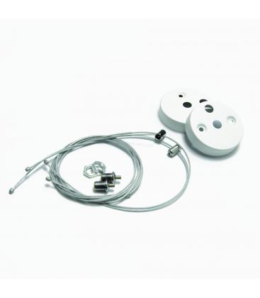 FLARA 24W LED stropna viseča svetilka bela NW, varčna in elegantna 12551-37038