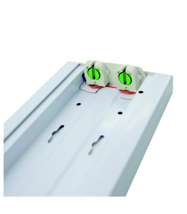 Linearna LED POGO 2x36W rešetka - klasična industrijska svetilka 12605-37048