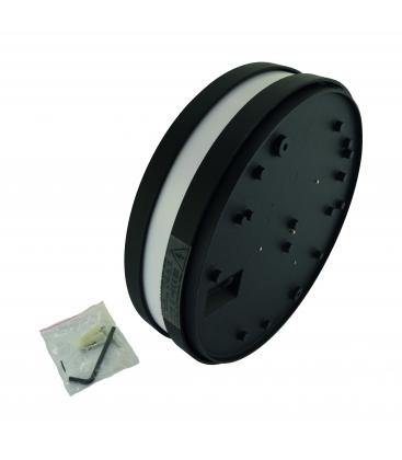 Staubgeschützte SOLINA C 8W Schwarz Außenleuchte 12754-37132