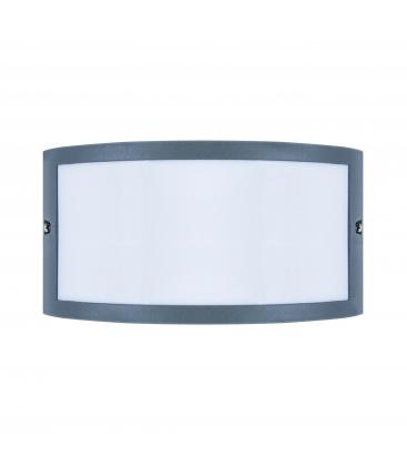 GRETA antipolvo E27 gris oscuro Luminaria de fachada para exteriores 12247-37137