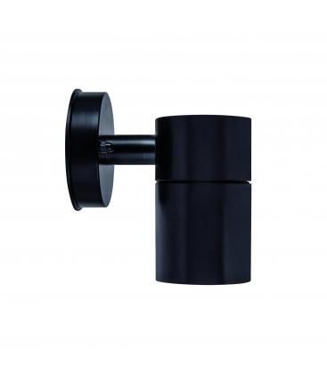 Luminaria GU10 negra antipolvo para fachadas exteriores 12845-37139