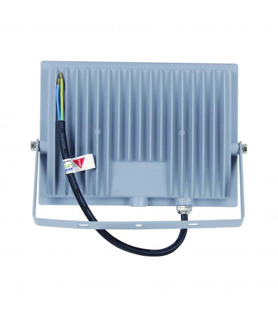 Proiettore LED KROMA 50W grigio bianco freddo – Foto