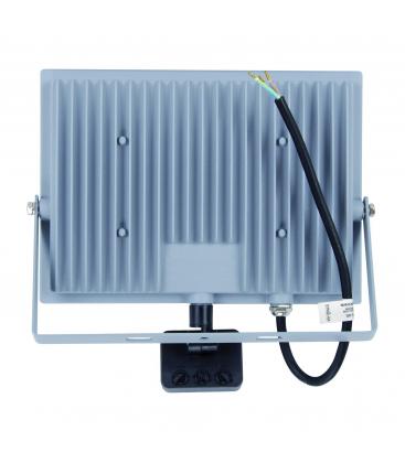 Spot LED avec détecteur de mouvement 100W Gris CW 12628-37215