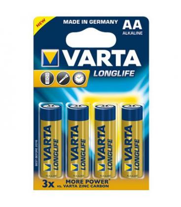 Longlife 4106 AA Battery Blister Pack of 4 | Batteries 13215-37676