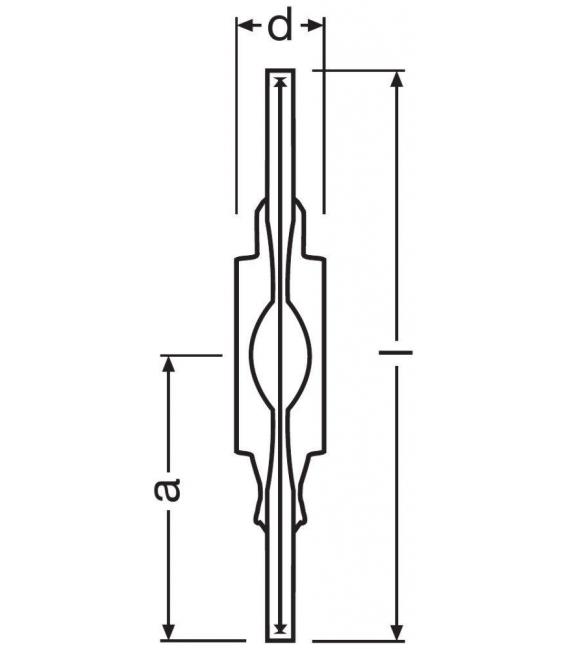 Powerstar HQI-TS 150W NDL Excellence - Neutralweiß RX7s Lampe Deluxe – foto