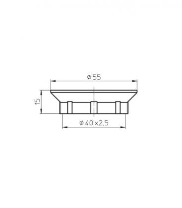 Anneau à vis 08701 - Parfait pour les douilles E27 & B22d 13387-37857